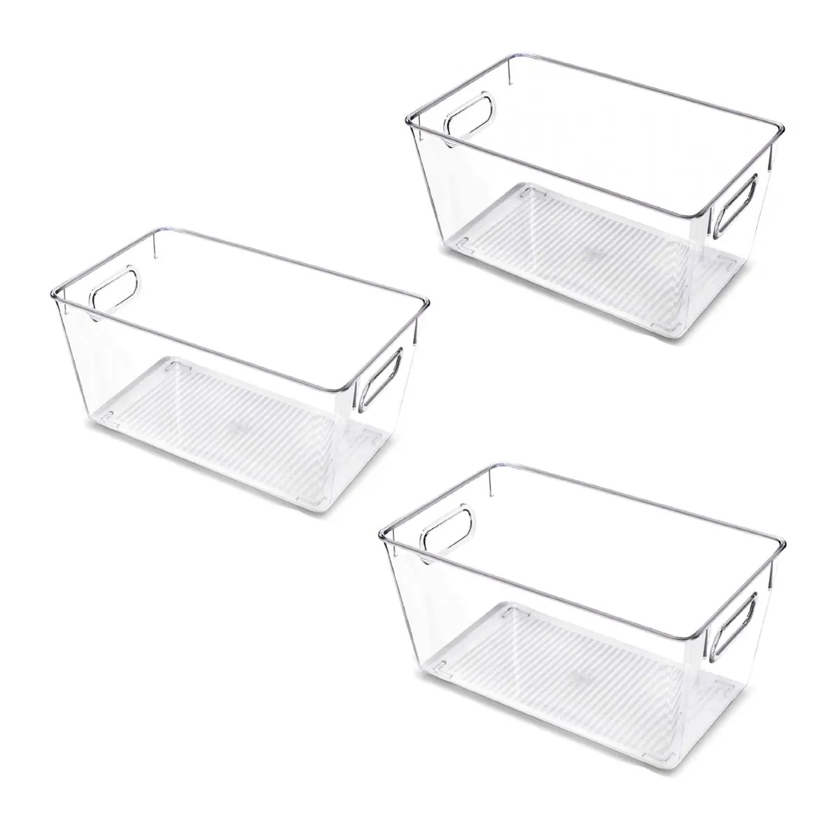 3 Pack Multifunctional Storage Container - Medium
