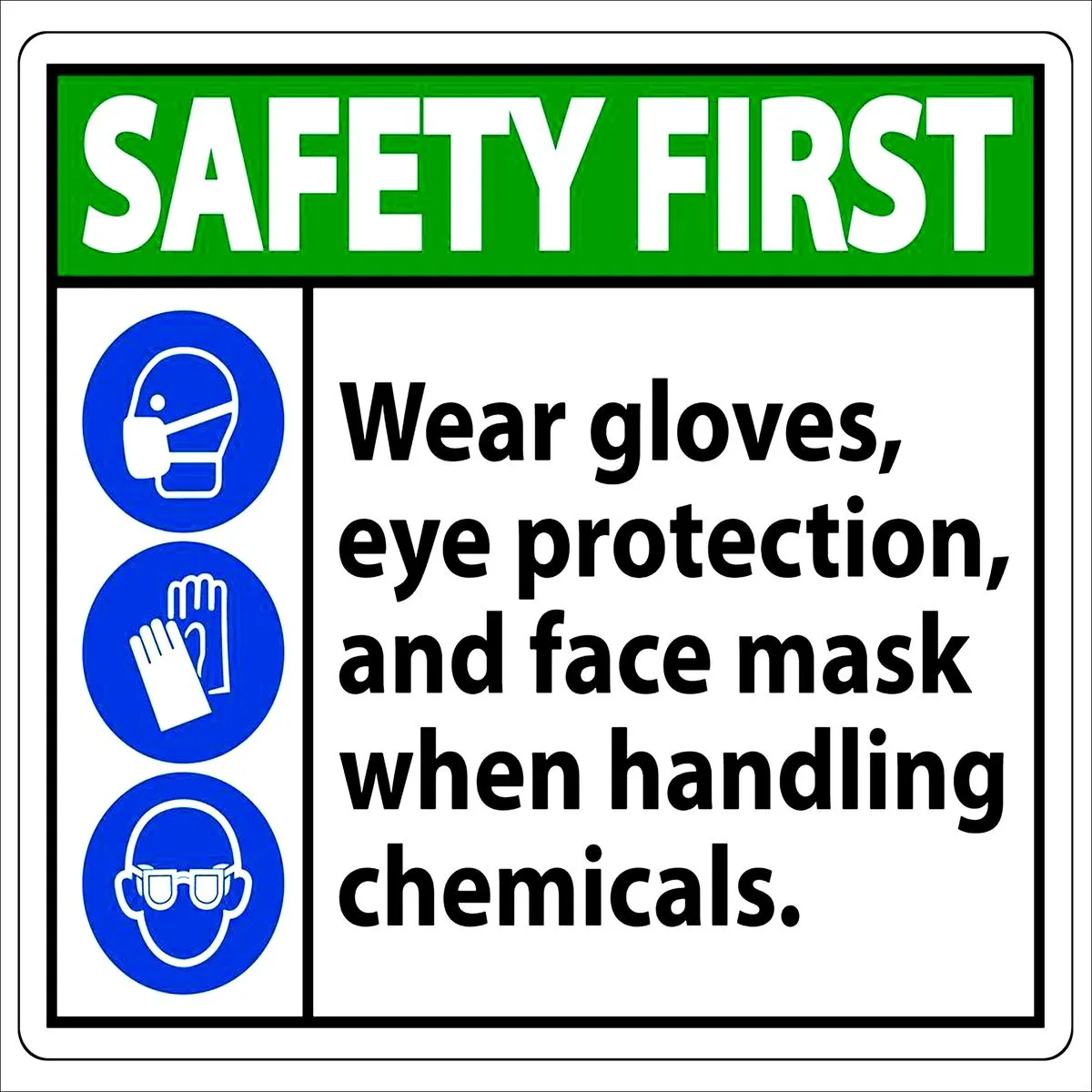 Personal Protective Equipment Sign-29cmx29cm