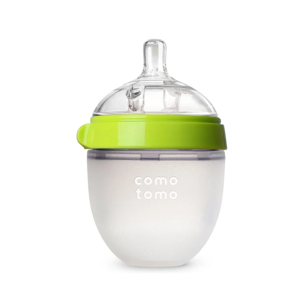 Comotomo - Natural feel Silicone Baby Bottle - 150ml - Green