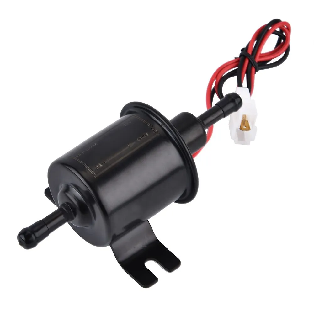 12V Electric Inline Fuel Pump for Gasoline and Diesel Vehicles