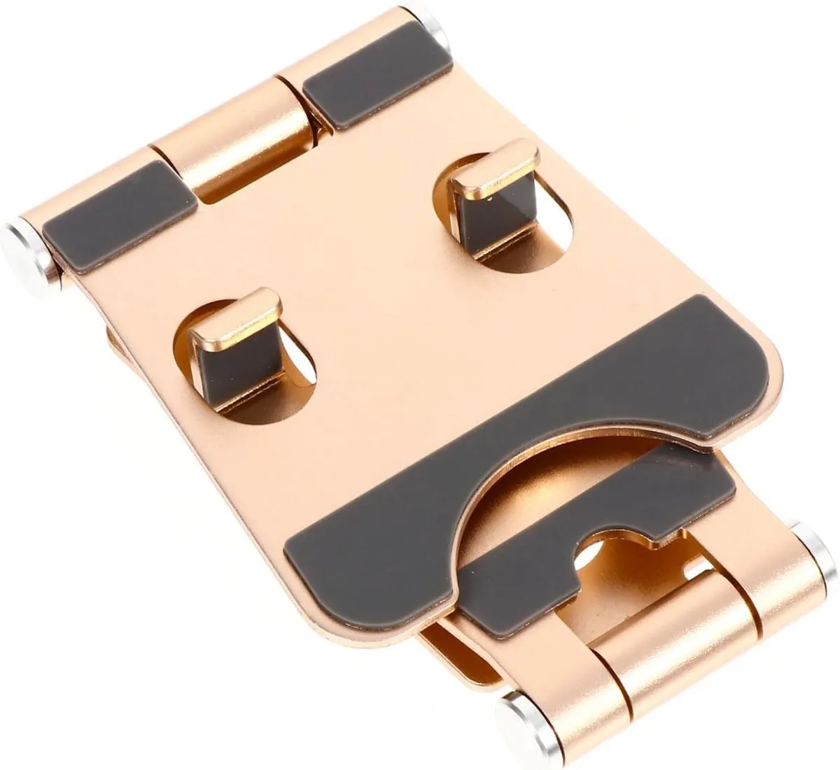 Portable Aluminium Alloy Folding Stand Compatible with Phones and Tablets