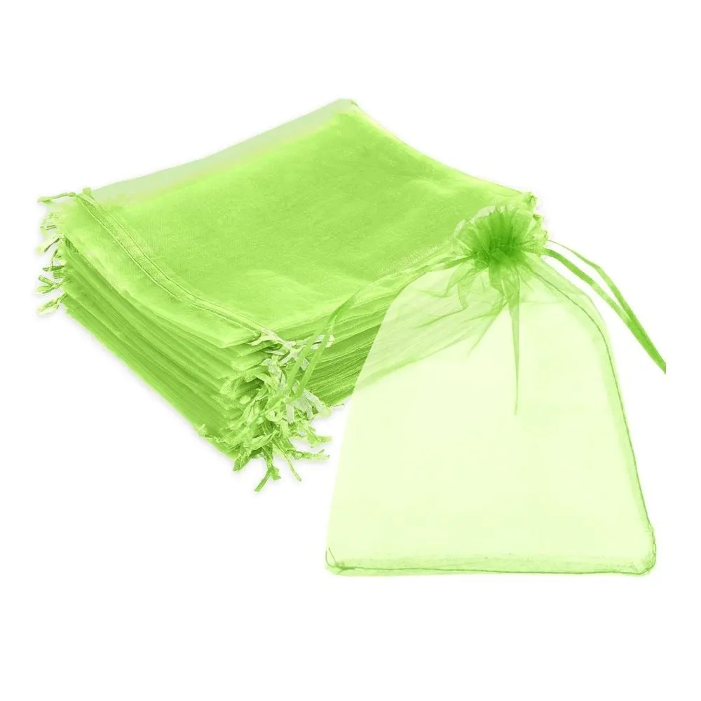Garden Green Drawstring Insect Repellent Fruit Protection Bag Set Of 25 - 17cm x 23cm