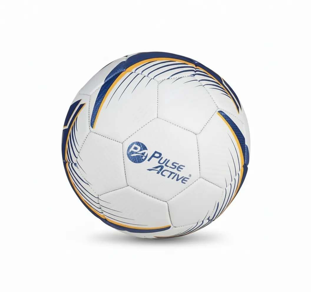 Pulse Active Size 5 Soccer Ball for Match Play - Durable Outdoor Use