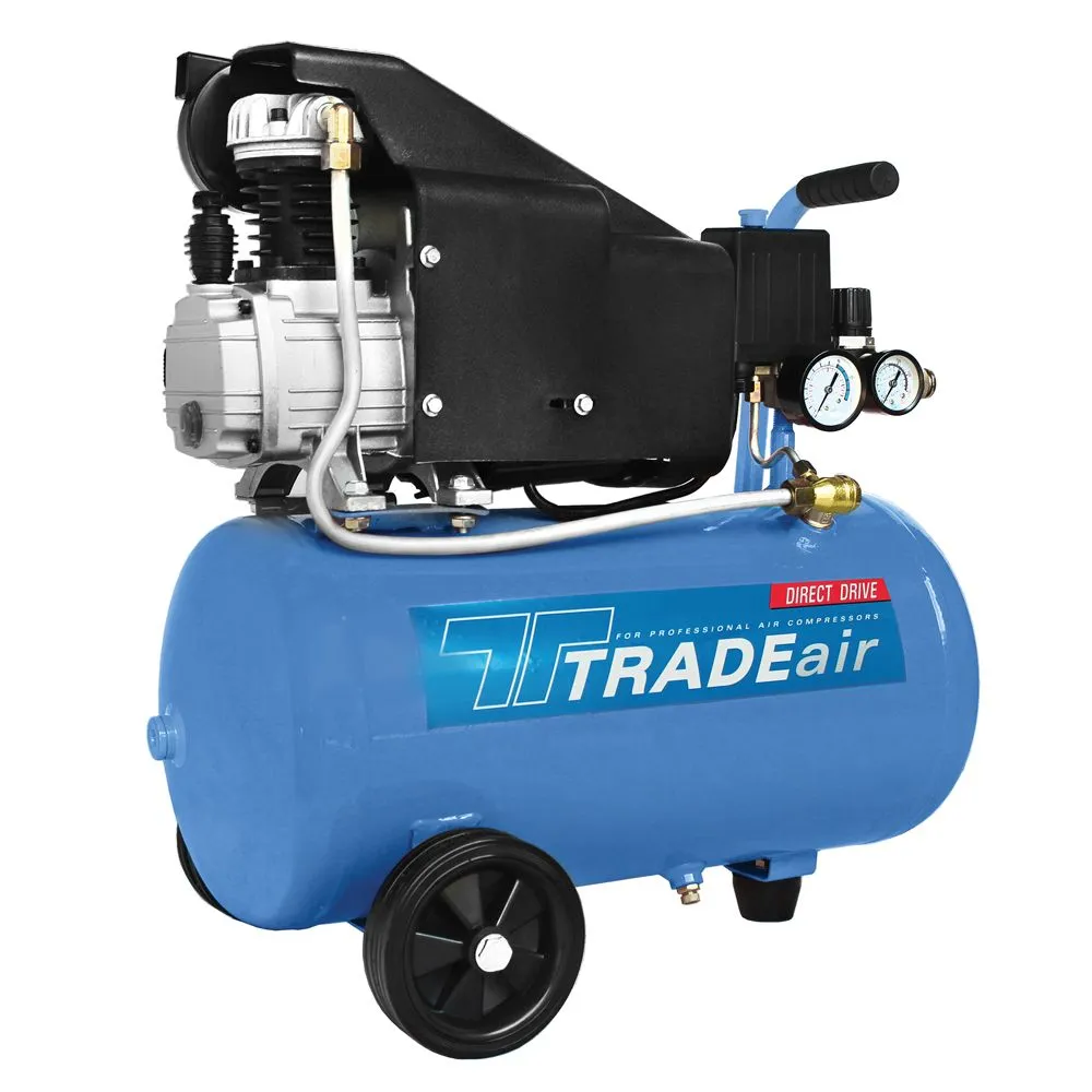 Tradeair 24lt Hobby Compressor 1.5HP 1.1KW