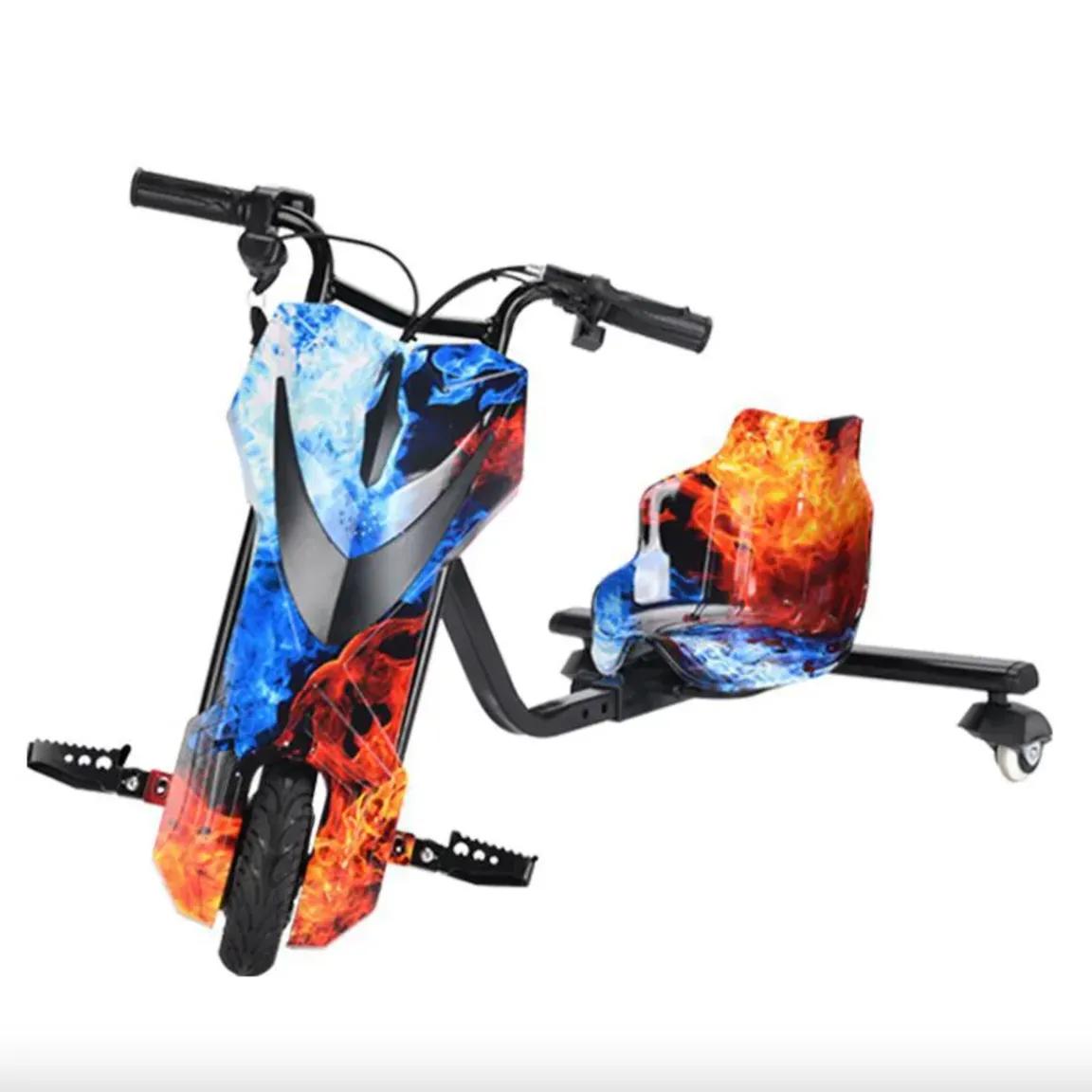 3 Wheel 36v Electric Drifting Trike for Kids & Adults - Ice & Fire