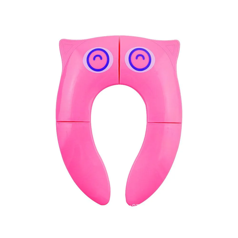 Baby Foldable Travel Toilet Seat - Pink