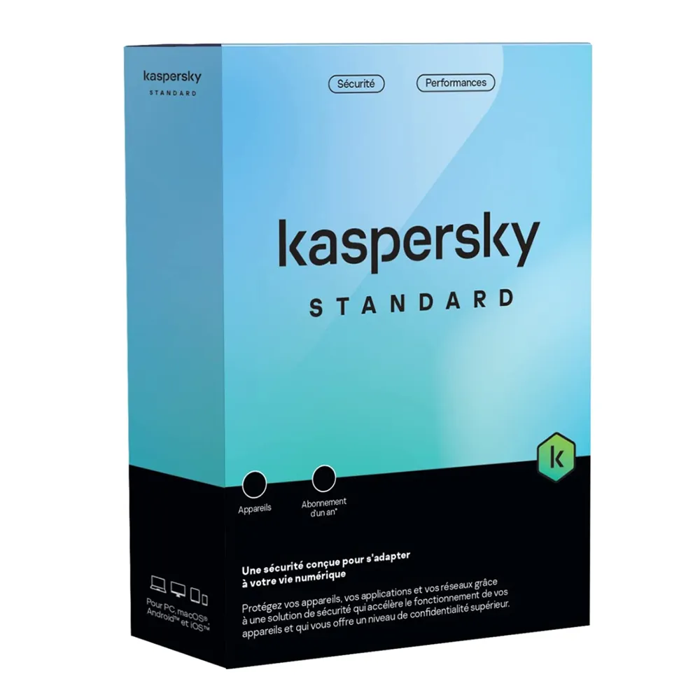 Kaspersky Standard Internet Security Software - 5 Devices
