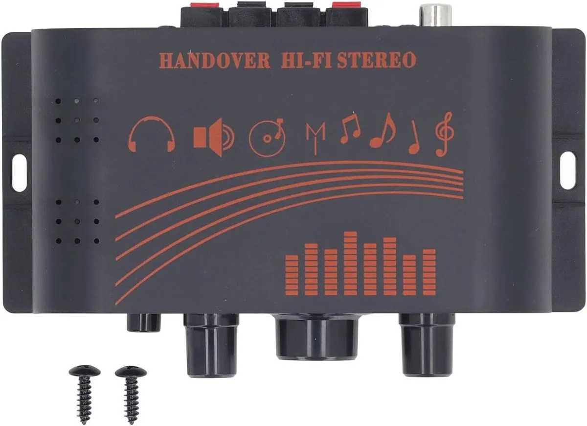 Mini Amp, Speaker Amplifier HiFi Power Amp, 2 Channel Mini 40W DC12V