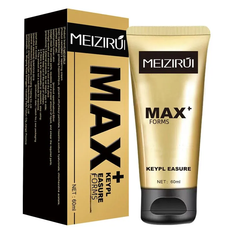 MEIZIRUI Max+ Key Pleasure Extra Strength Enlargement Gel for Man - Gold