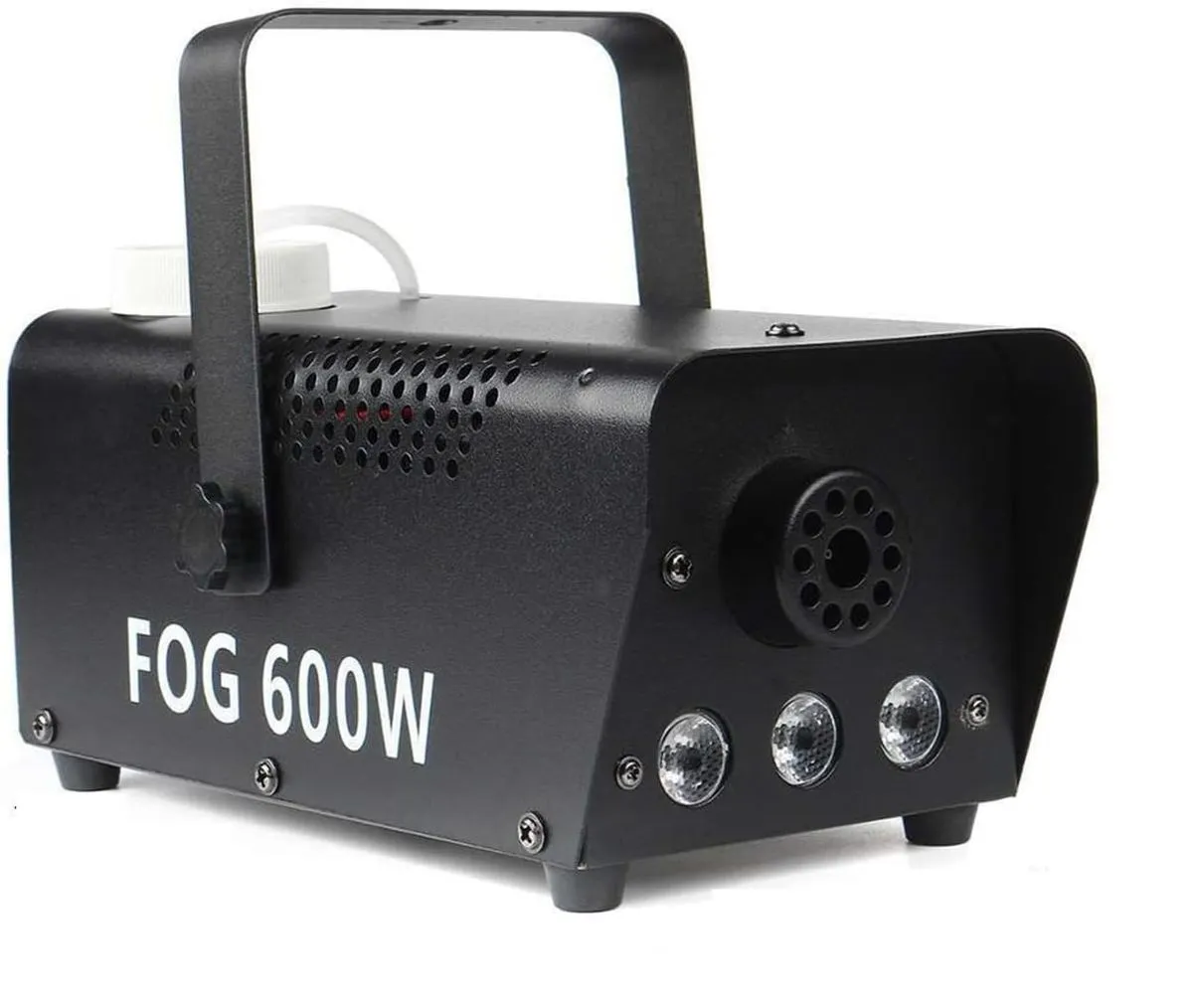 Fog Machine 600W Double Proofed Connection With 3 LED-RGB Lights Zam