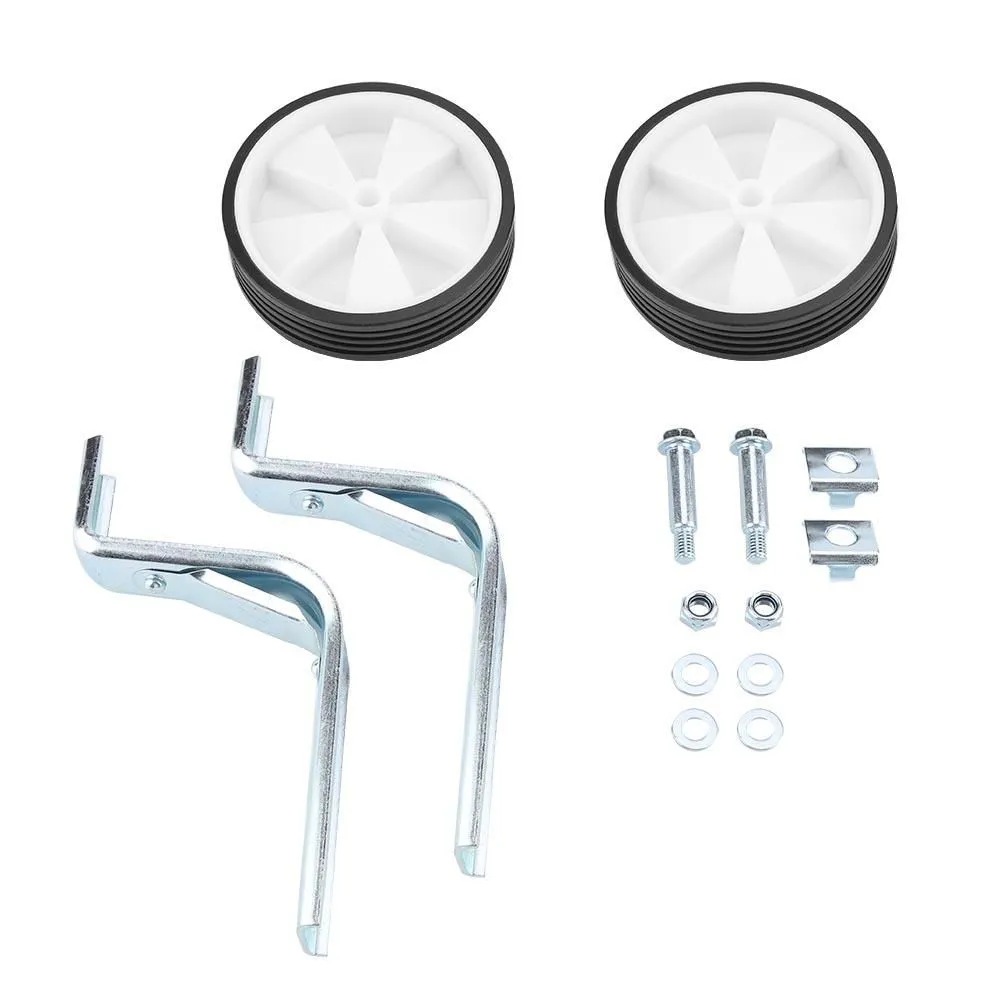 1 Pair Adjustable Training Wheels for 12"/14"/16" Kids Bikes