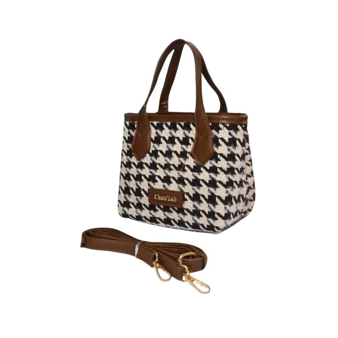 Compact Women's Handbag for Daily Essentials - Beige