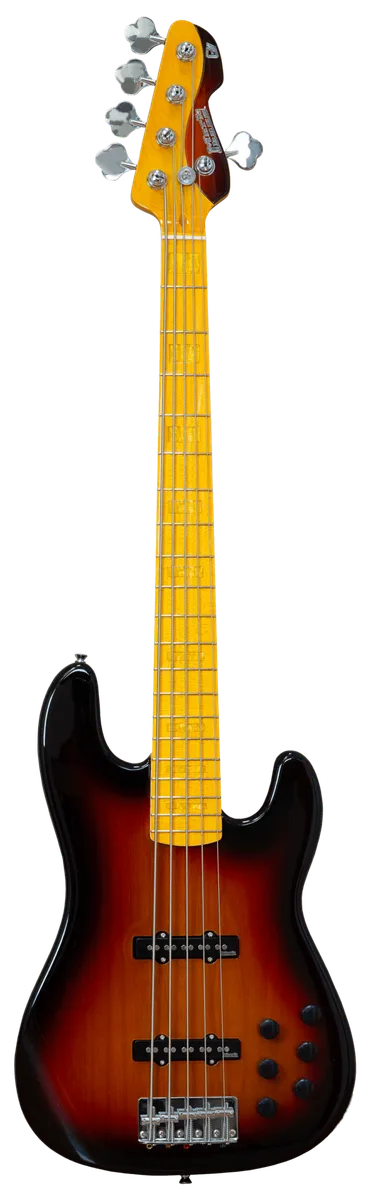 Markbass Gv5 5 String Bass Guitar Sunburst