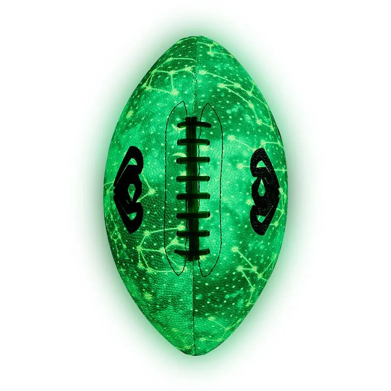American Style Luminous PU Machine Sewn Rugby - size 6