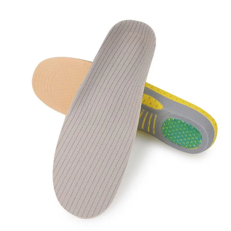 Corrective Arch-Support Insoles for Running Shoes