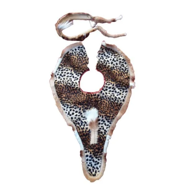 2-in-1 Zulu Leopard Wedding Ceremony Attire For Men