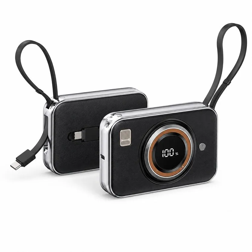 Wireless Magnetic Power Bank 10000mAh - Fast Charging Portable Battery Pack
