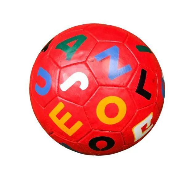 Kids Alphabet Soccer Ball - Colorful Learning Mini Football Toy