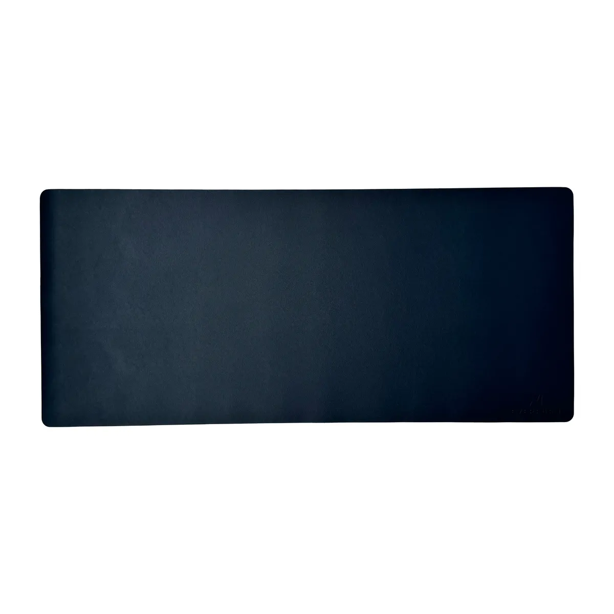 Extra Large Volt Faux Leather Desk Mat With Suede Base Fabric - Black
