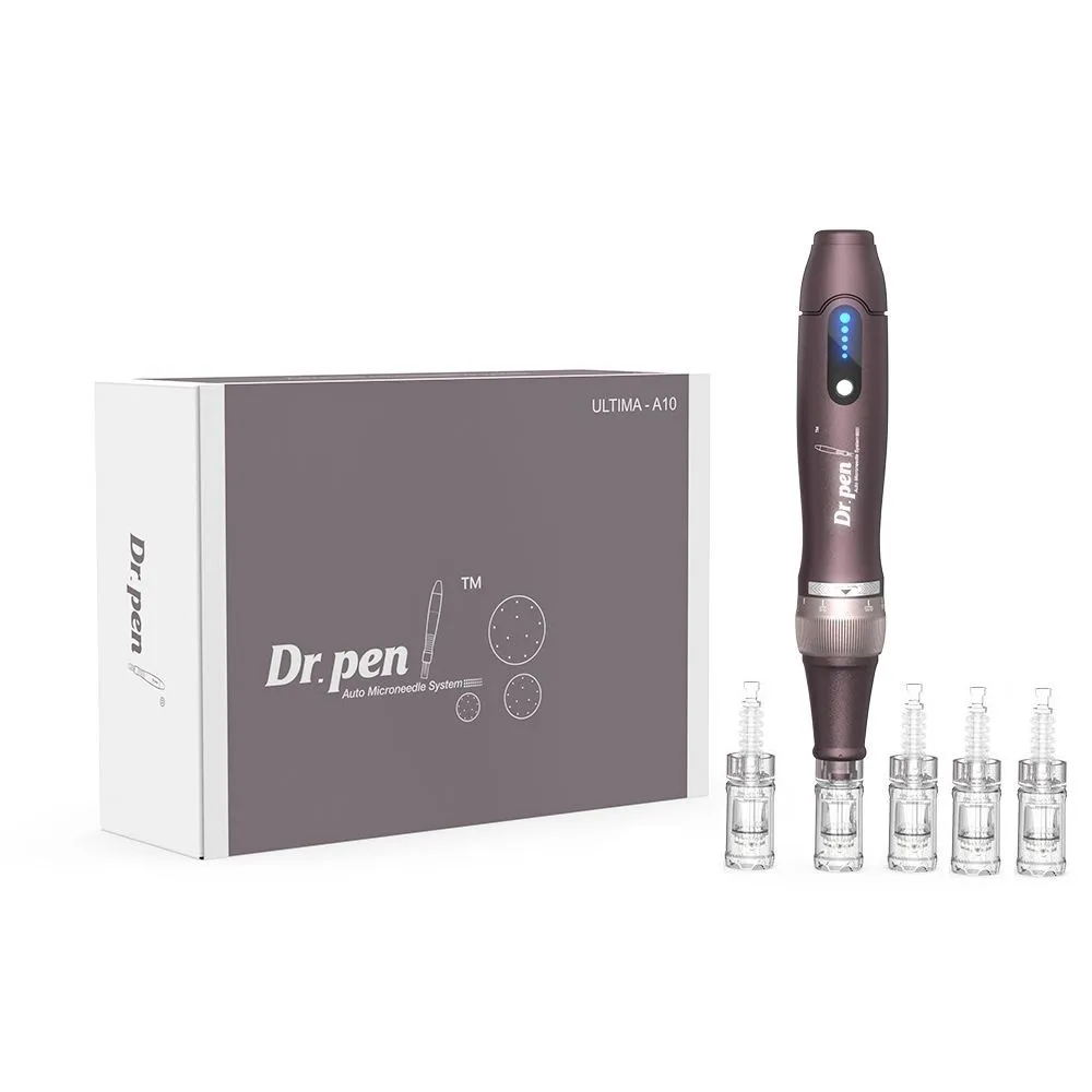 Dr Pen Ultima A10 Microneedling Kit (wireless) with 5x24 pin Cartridges