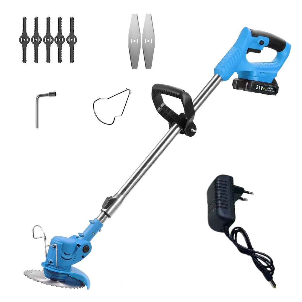 21V Handheld Electric Lawn Mower, Garden Trimmer