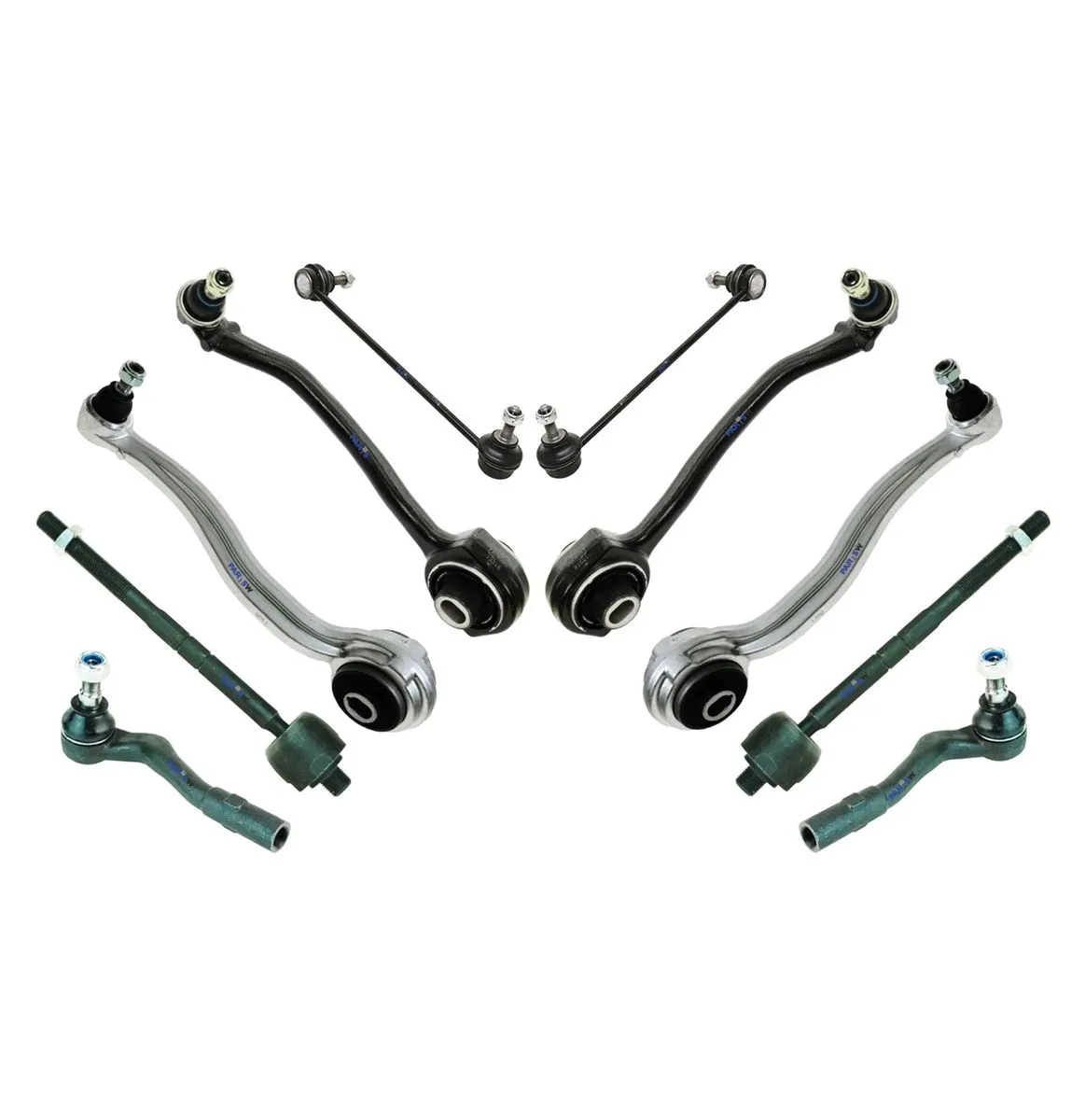 Complete Suspension Kit for Mercedes-Benz CLK 320 350 500 C-Series 10 Piece