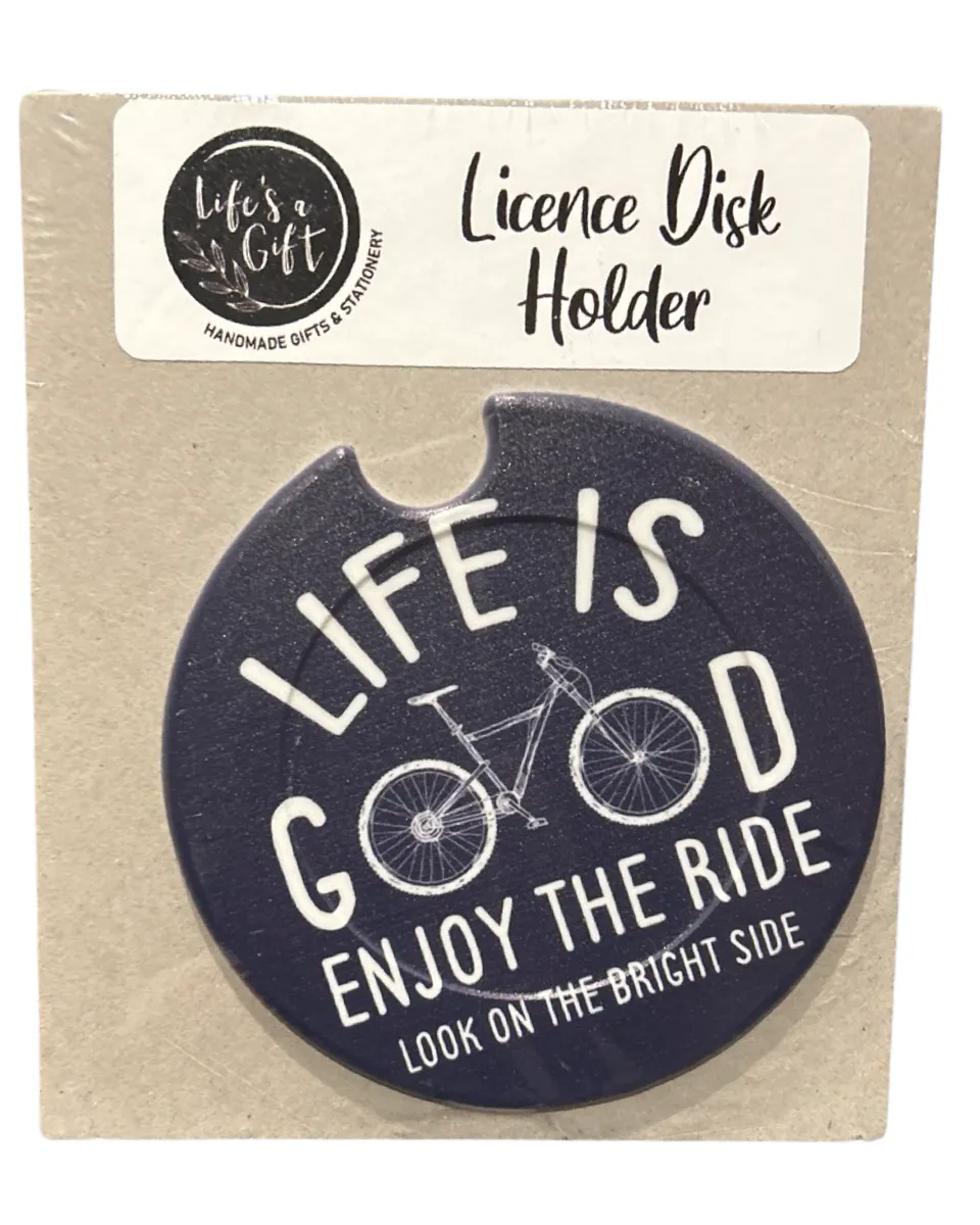 Bicycle Licence Disk Holder