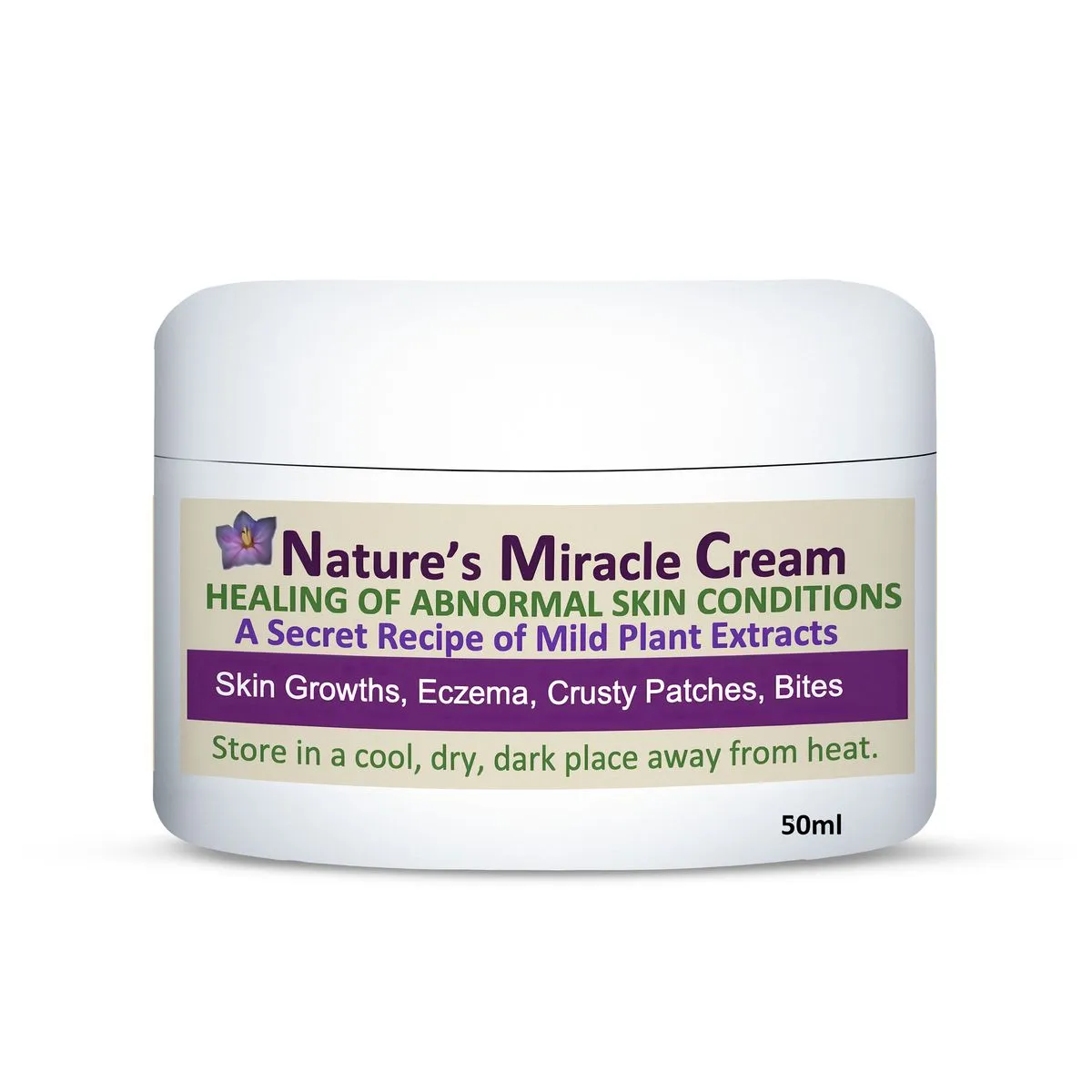 Nature's Remedy For Eczema, Abnormal Skin Growths, Crusty Patches & Bites