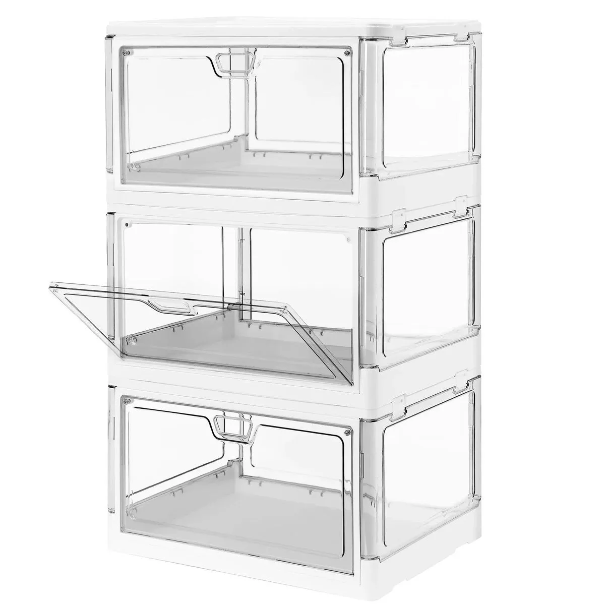 Folding Storage Cabinet Multifunctional Large Capacity Car Storage Box