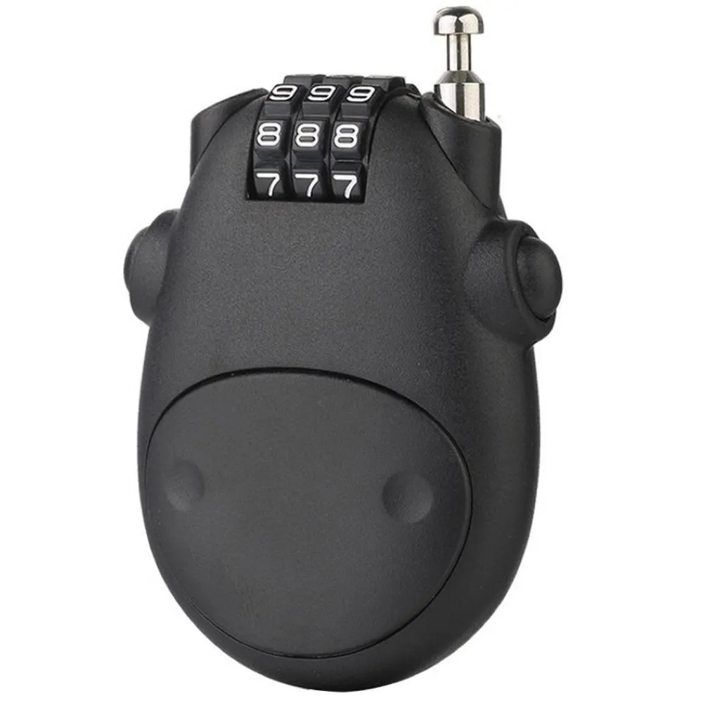 Sport Cycling Multi-Use High Precision Helmet Password Safety Lock