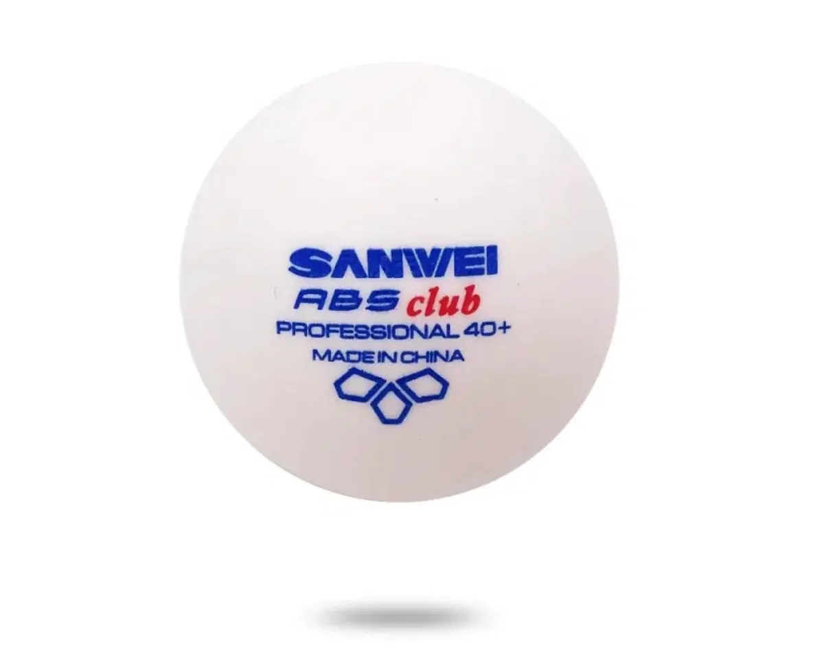 Sanwei ABS Club Table Tennis Balls - 100 Ball Pack