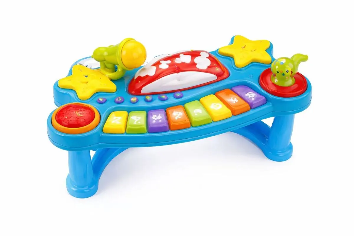 Baby Activity Table - Educational Learning Toys for Babies - Blue
