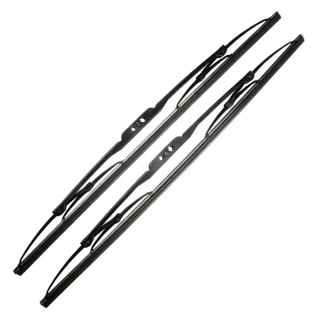 Durable 20 Inch Windscreen Wipers - Set of 2 for Clear Visibility