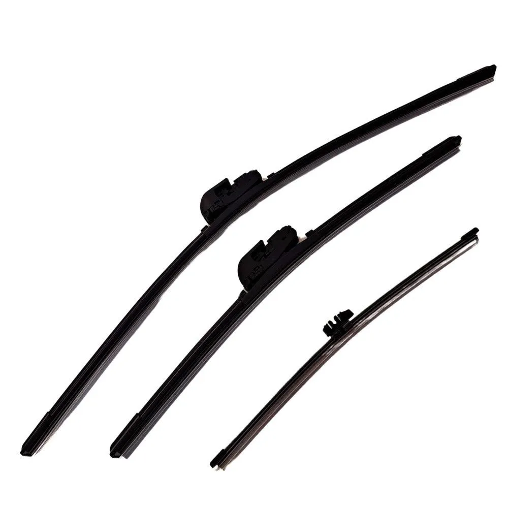 Universal 3-Pack Wiper Blades 30/26/12 inch - Multi-Adapter