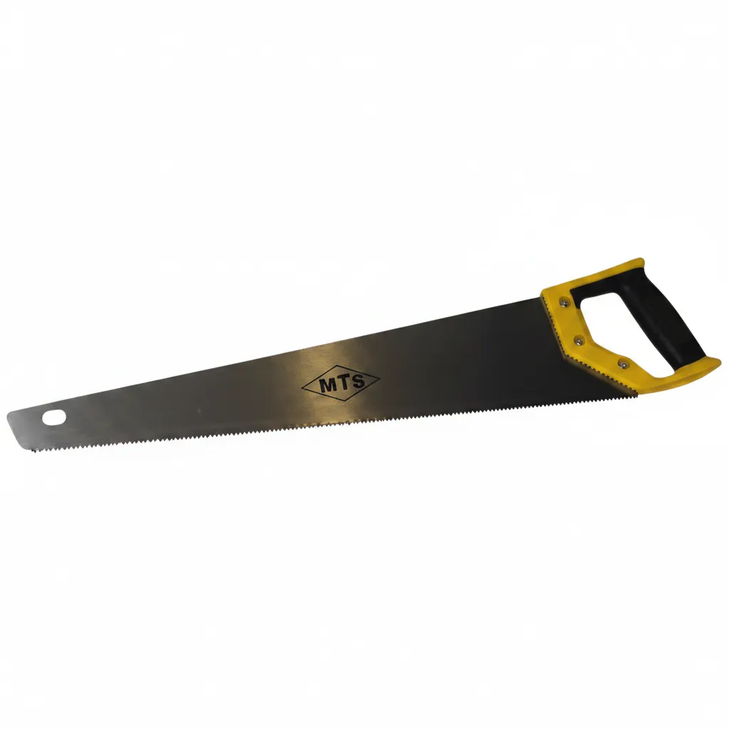 MTS 600mm Hand Saw with Rubber Grip Handle for Wood Cutting