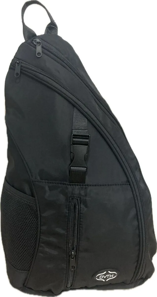 Tennis Sling Crossbody Backpack DVTH-SY-113 - black