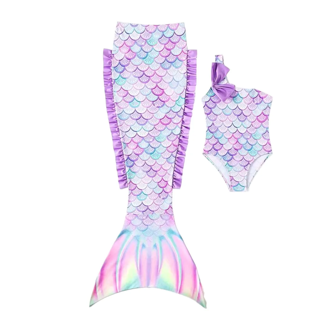 Girls Mermaid Costume 2-Piece
