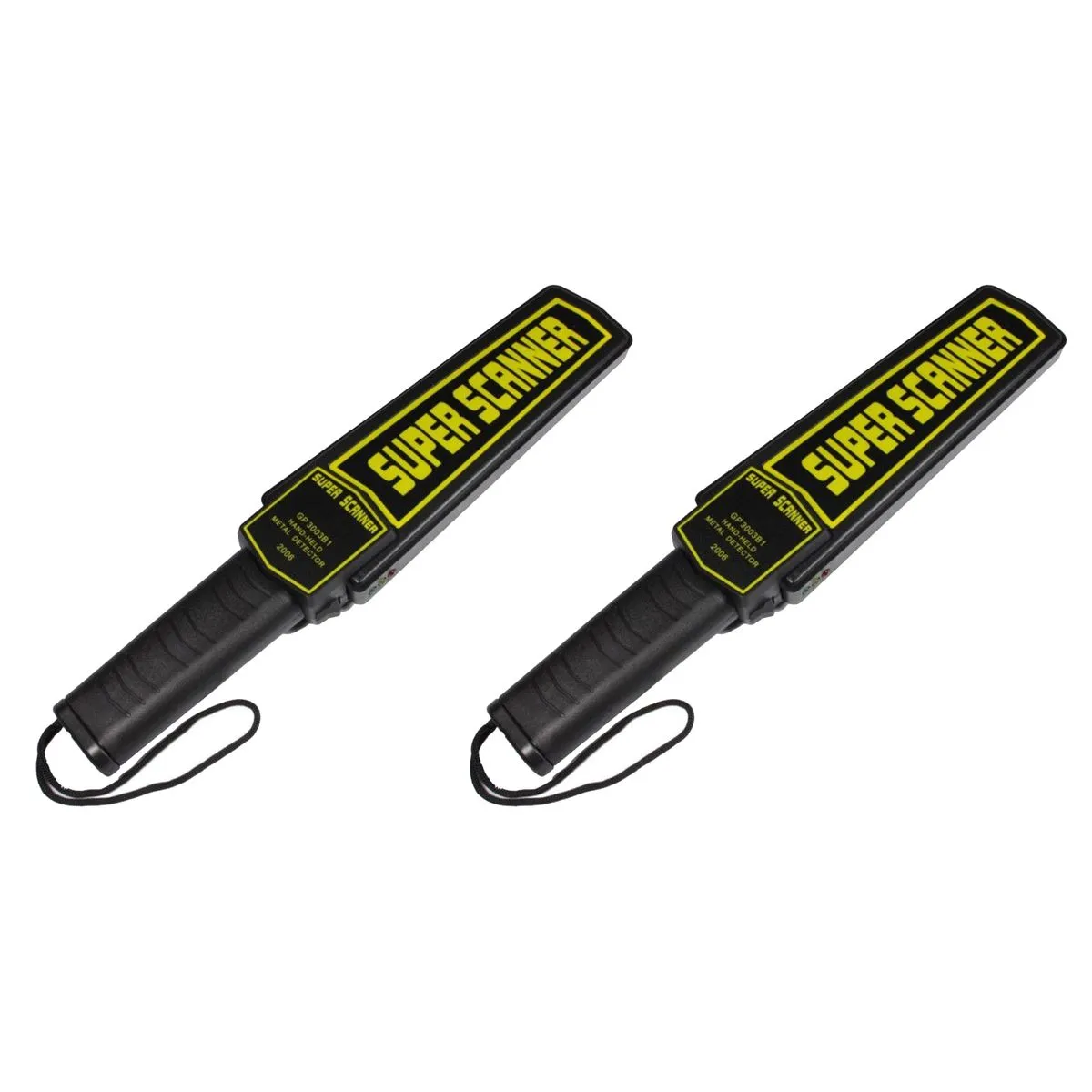 Handheld High Detection & Accuracy Security Metal Detector Scanners - 2 Pack