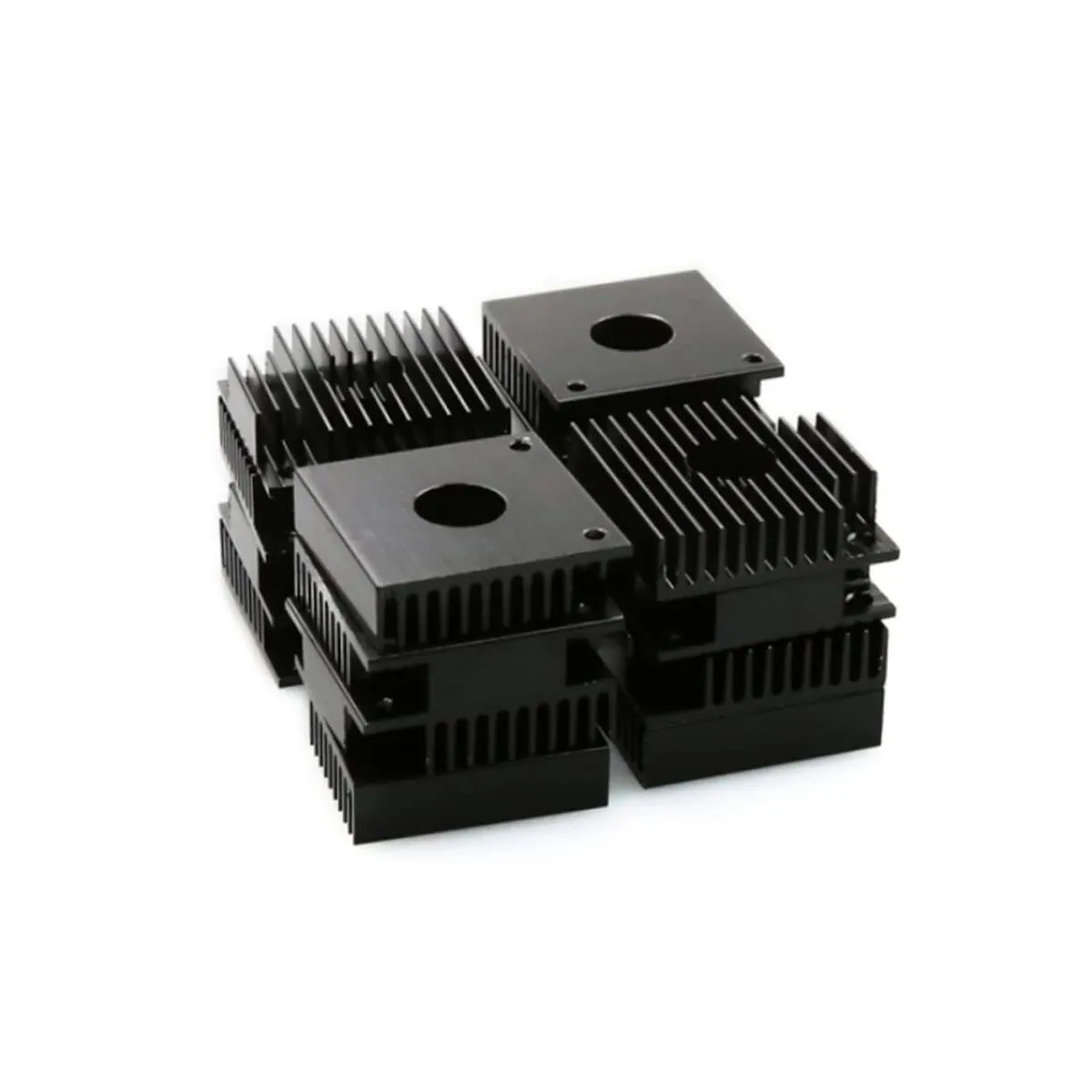 3pcs Heatsink Aluminum Radiator Cooler for Black Aluminum Heat Sink