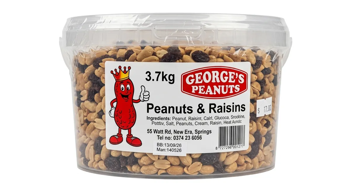 George's Peanuts Peanuts and Raisins