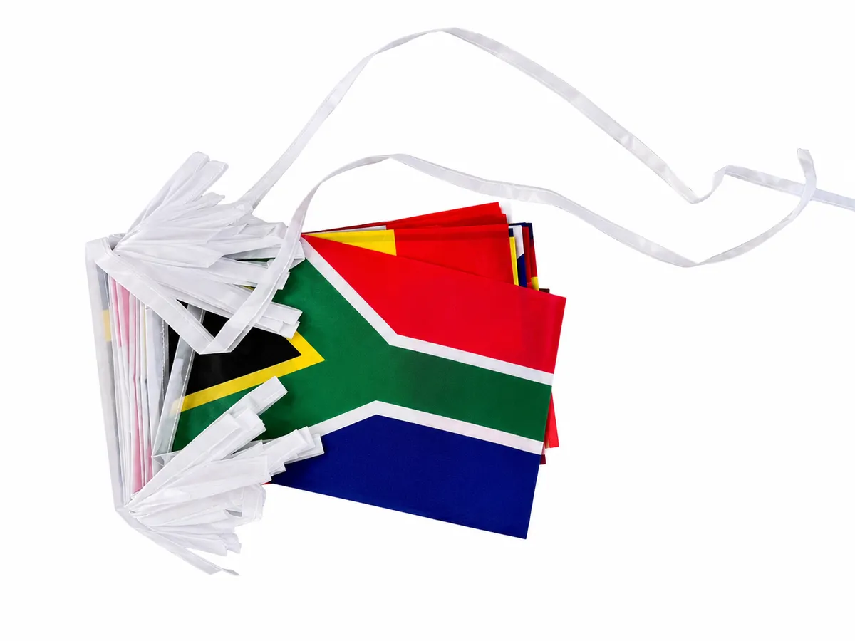 2026 World Cup International Bunting Flags - 40+ Country Flags, 9.75m