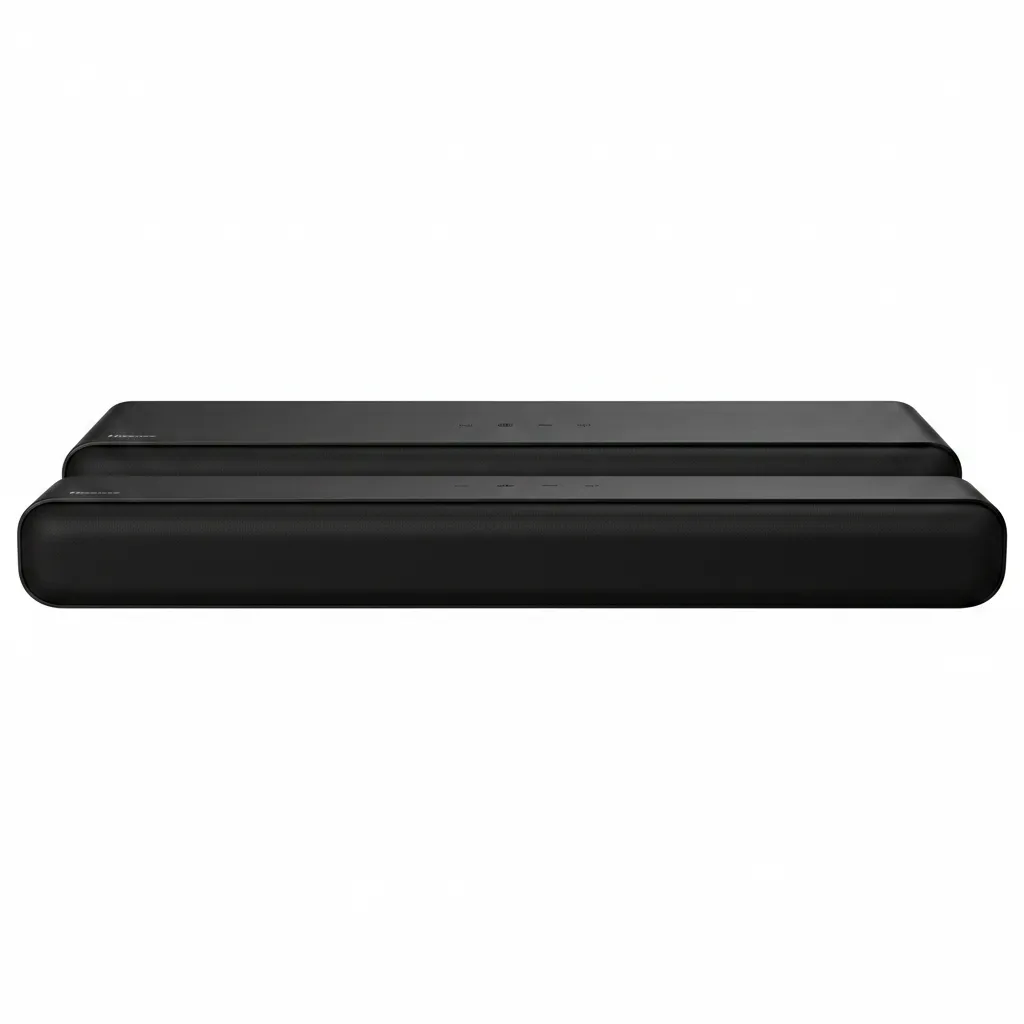 Hisense 2.0 Channel Soundbar with Dolby Digital Plus, 120W Power - 2 Pack