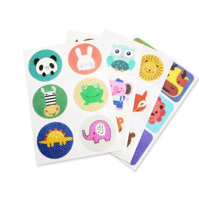 36Pcs Mixed Mosquito Patches for Kids, Bug Stickers Natural DEET - Free