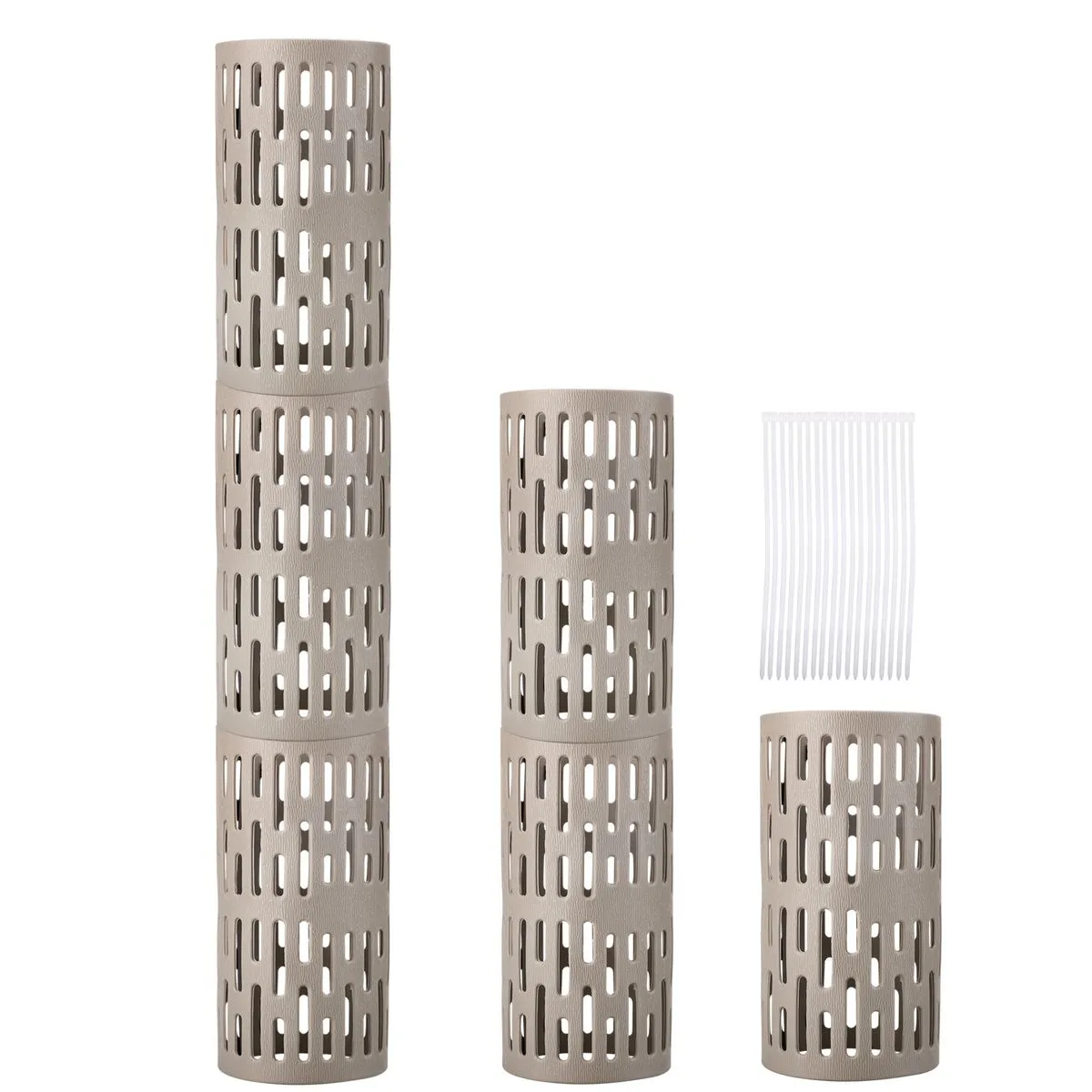 6 Tree Guards + 18 Zip Ties Plant Protectors