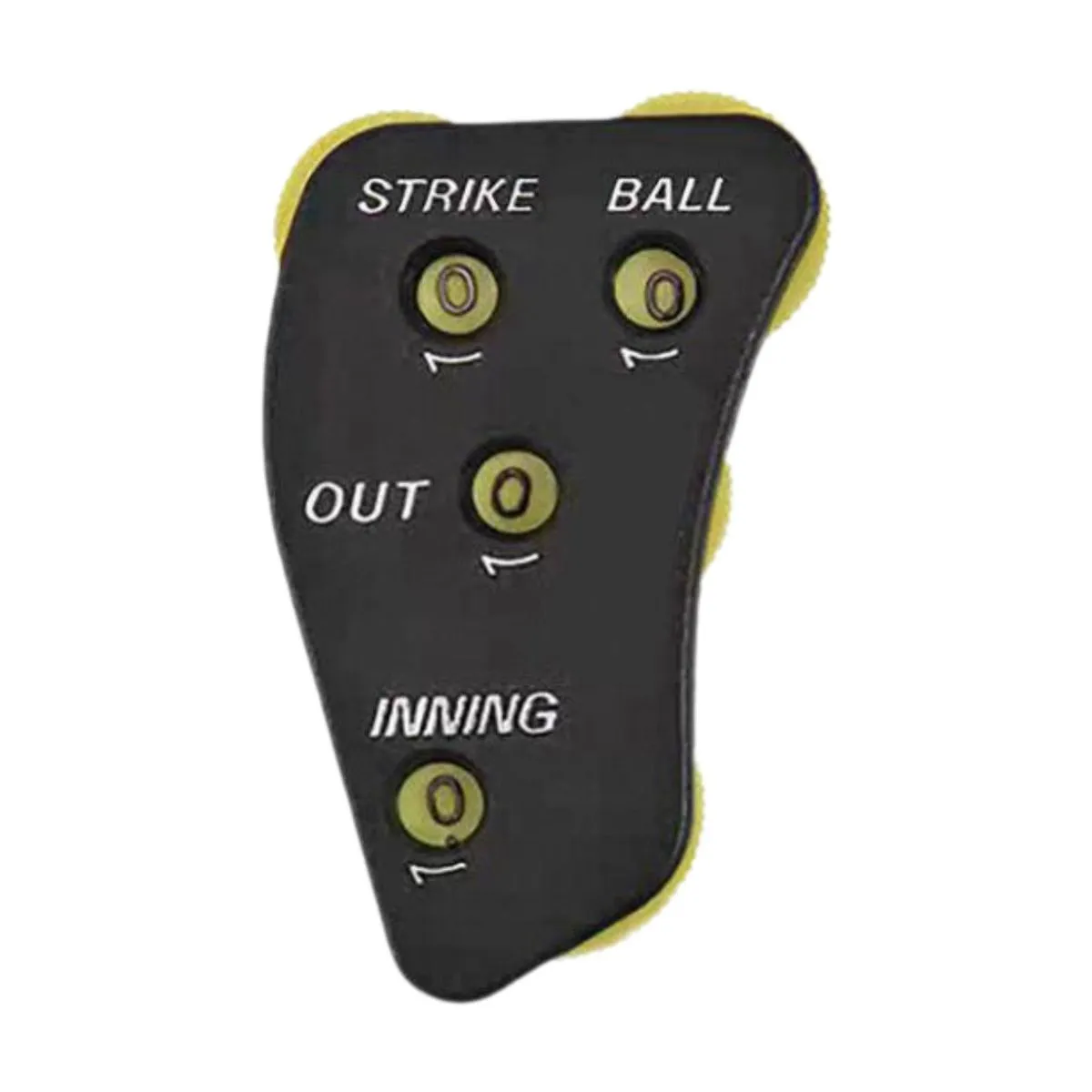 Baseball Umpire Clicker 4 Wheel Easy to Read Equipment Umpire Indicator