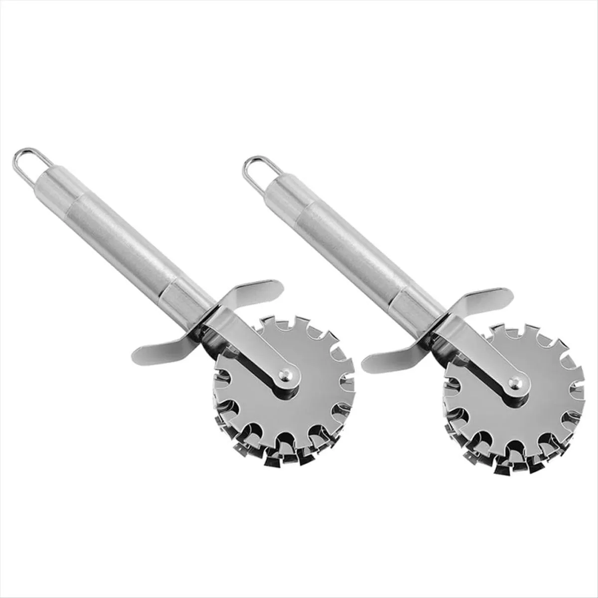 2 Pcs Five-Wheel Meat Loosener Beef Rolling Tool Meat Tenderizer