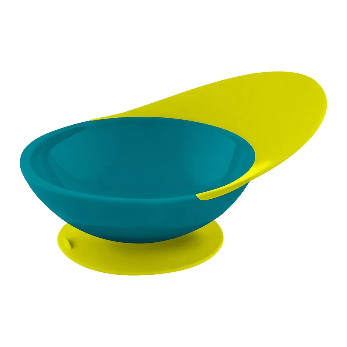 BOON - Toddler Catch Bowl with Spill Catcher (with Suction Bottom) - Green