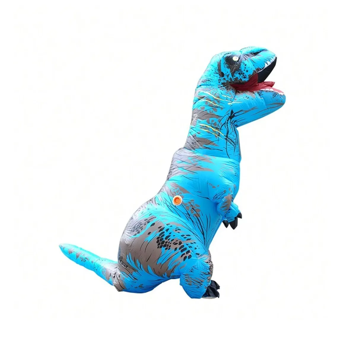 Giant Inflatable Dinosaur Dress Up - Adult - Blue