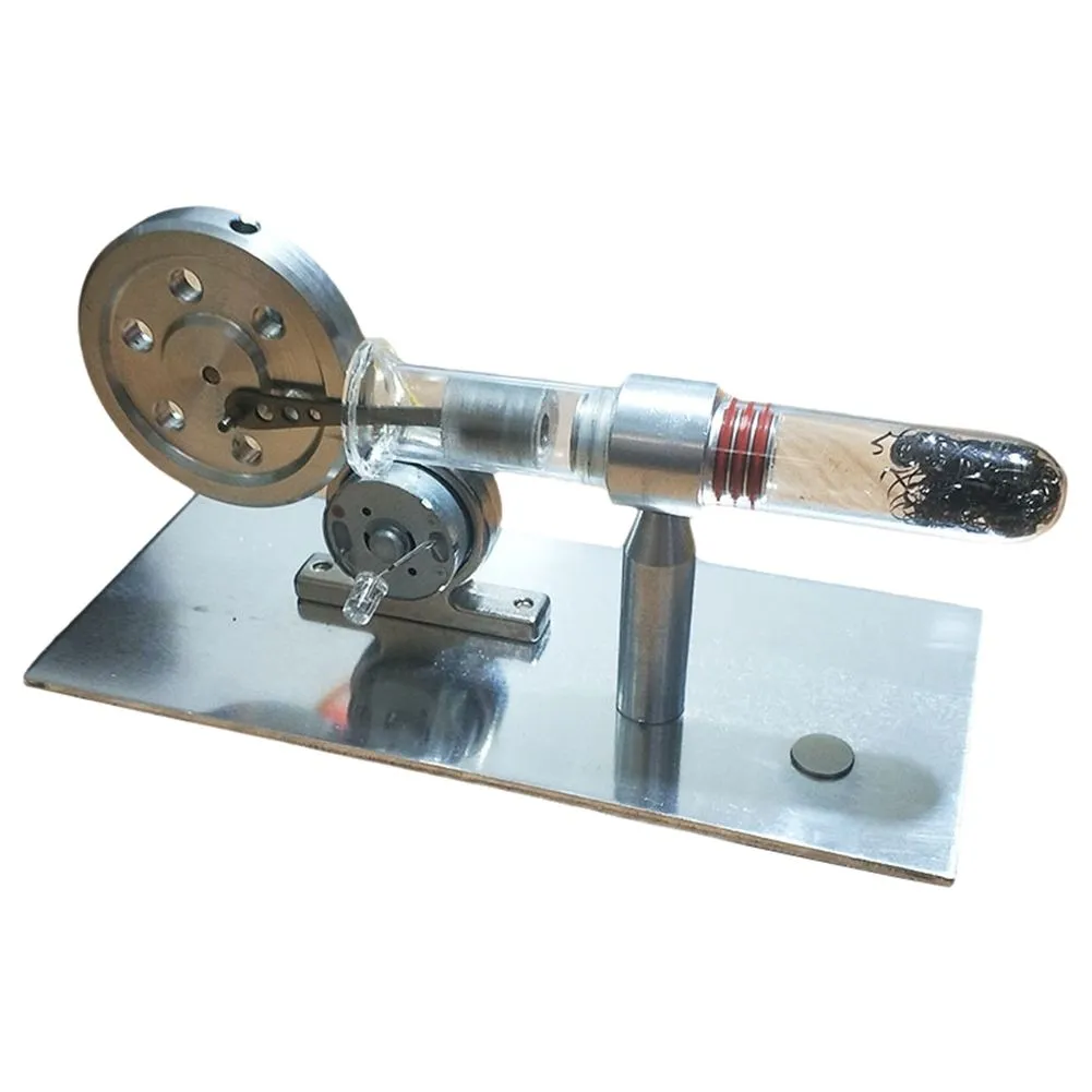 Single Cylinder Model of Stirling Engine Steam Engine Compatible with None
