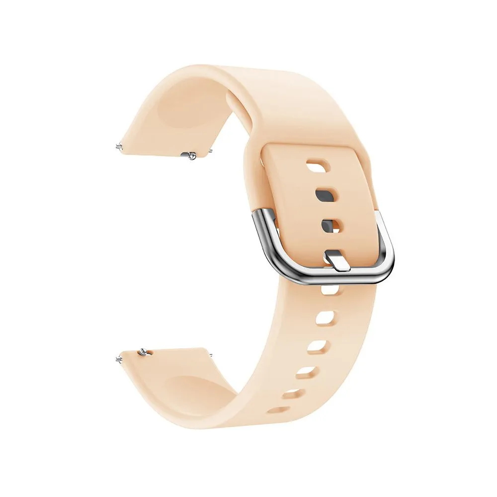 20mm Silicone Band Compatible with Samsung Galaxy Watch - Apricot Pink